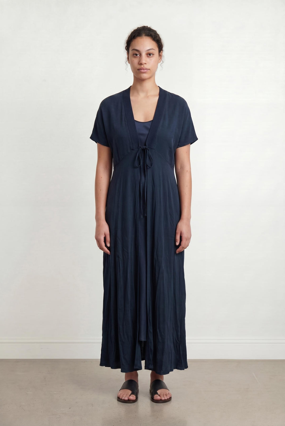 Robe Longue Bleue - Taille XL/42 de la marque La Fée Maraboutée | PARAD106941 - Vendu par Paradigme - Image 1