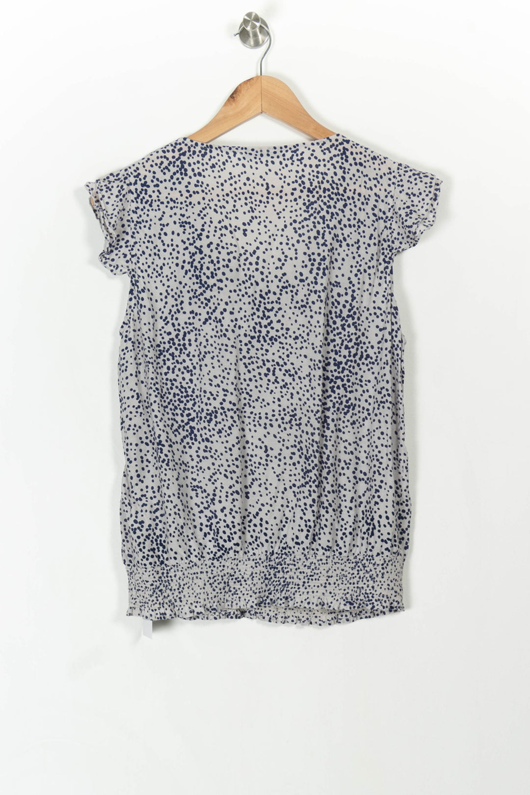 Blouse Blanche et Bleue - Taille L/40 de la marque Sud express | PARAD106943 - Vendu par Paradigme - Image 4