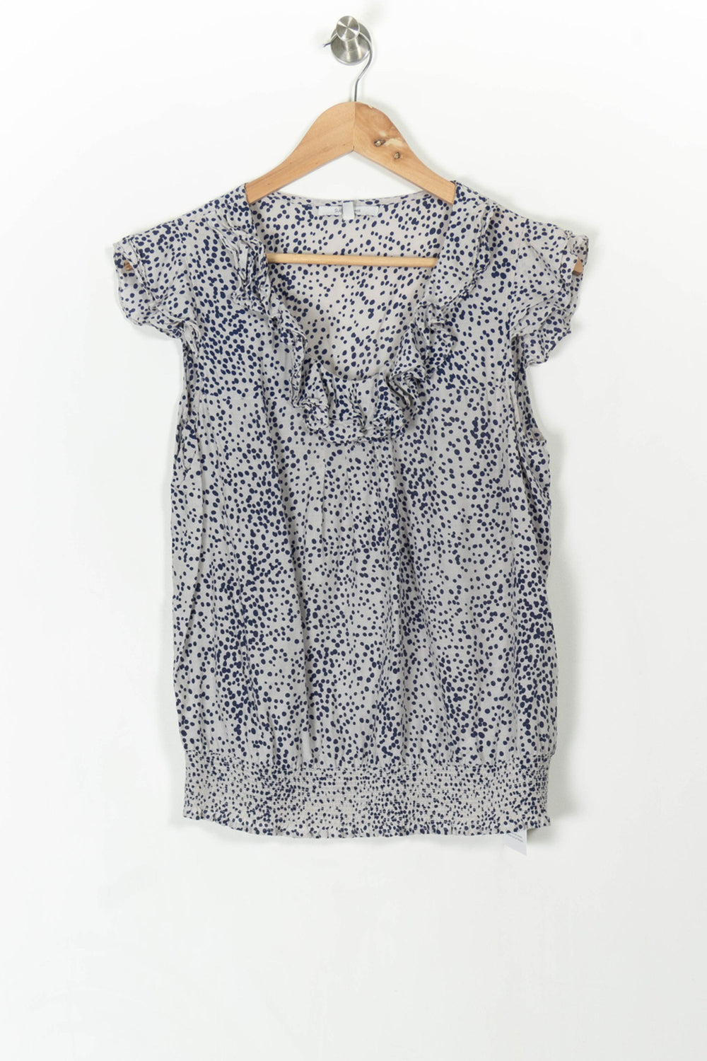 Blouse Blanche et Bleue - Taille L/40 de la marque Sud express | PARAD106943 - Vendu par Paradigme - Image 2