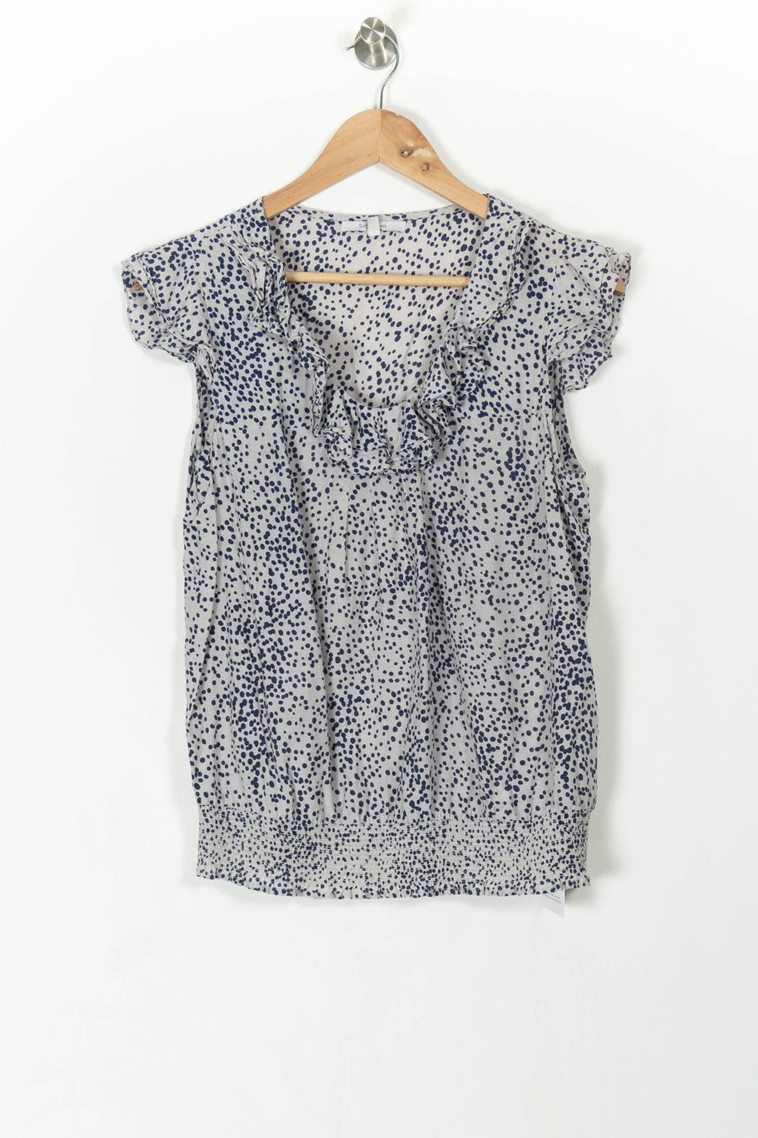 Blouse Blanche et Bleue - Taille L/40 de la marque Sud express | PARAD106943 - Vendu par Paradigme - Image 2