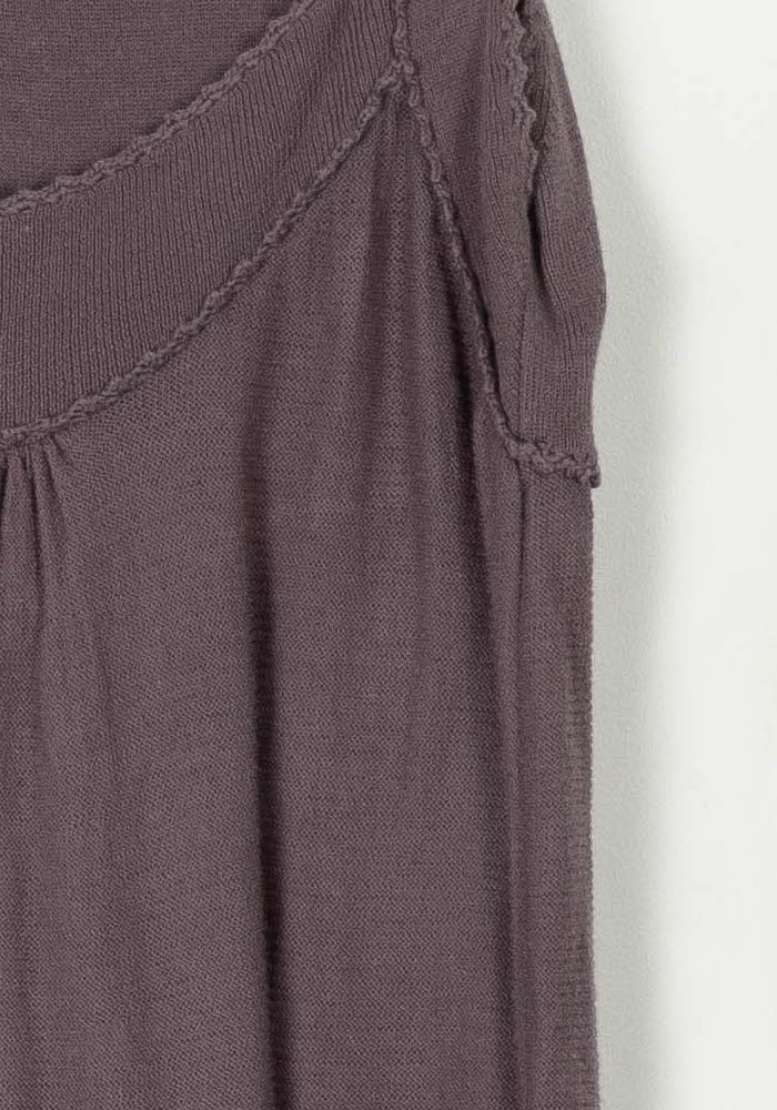 Robe Midi Violette - Taille S/36 de la marque Comptoir des Cotonniers | PARAD106944 - Vendu par Paradigme - Image 3