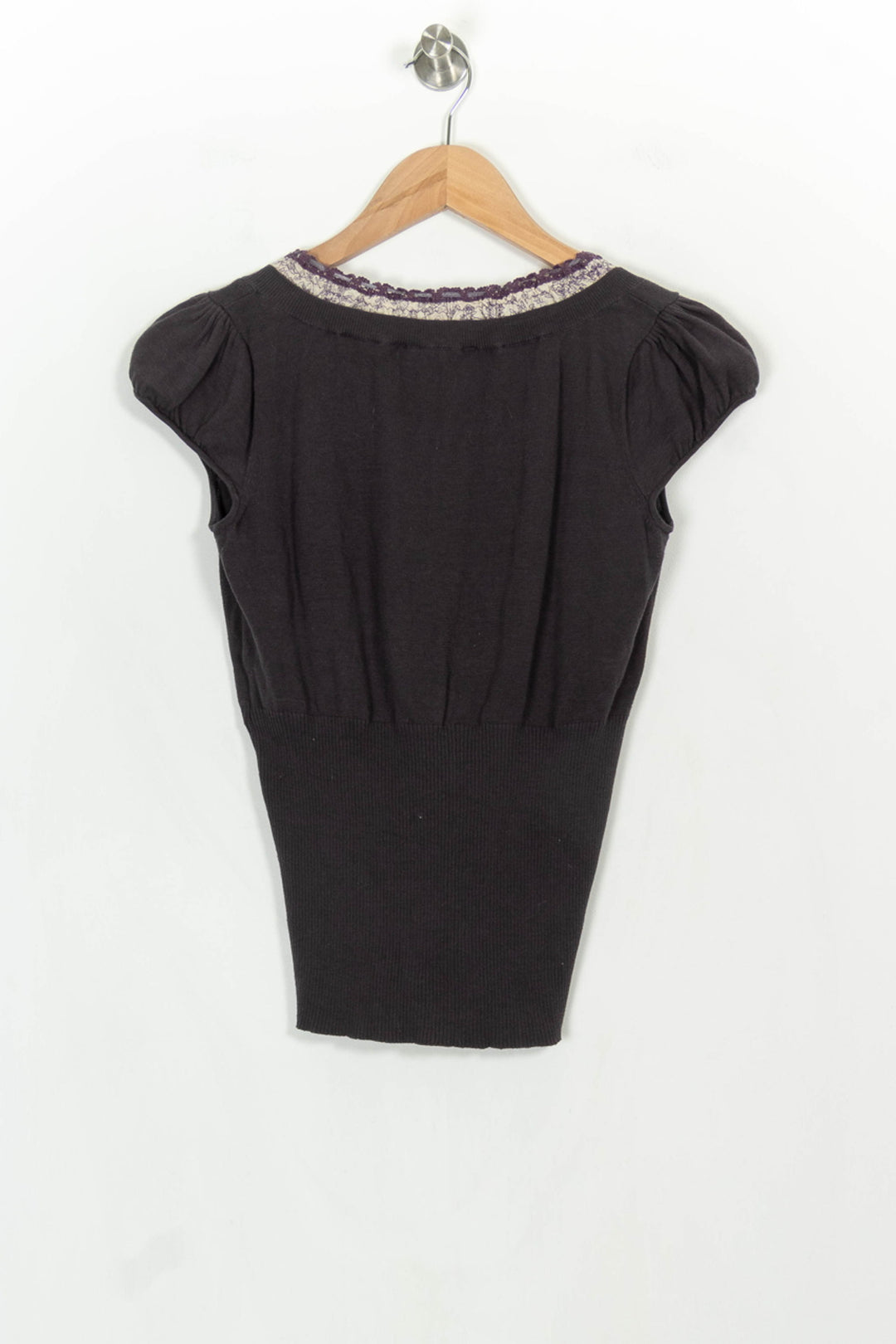 Pull Noir - Taille M/38 de la marque Kookai | PARAD106949 - Vendu par Paradigme - Image 4