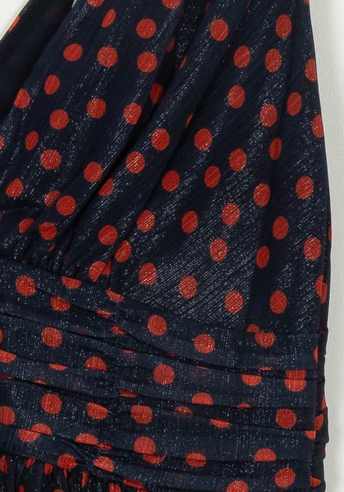 Robe Bleu et Rouge - Taille L/40 de la marque La Fée Maraboutée | PARAD106950 - Vendu par Paradigme - Image 3