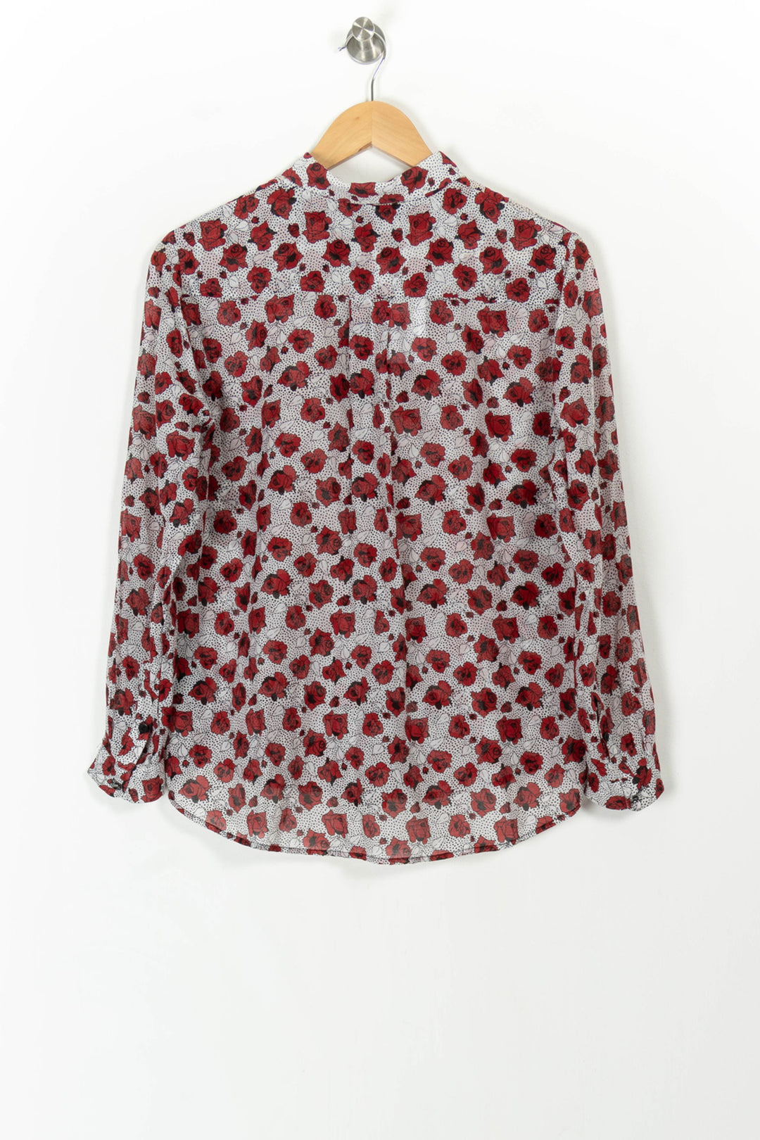 Chemise Rouge et Blanche - Taille M/38 de la marque The Kooples | PARAD106960 - Vendu par Paradigme - Image 4