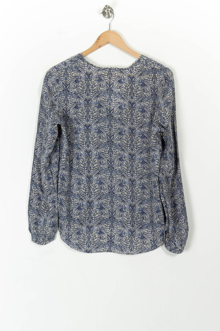 Blouse Bleu et Gris - Taille M/38 de la marque Comptoir des Cotonniers | PARAD106962 - Vendu par Paradigme - Image 4