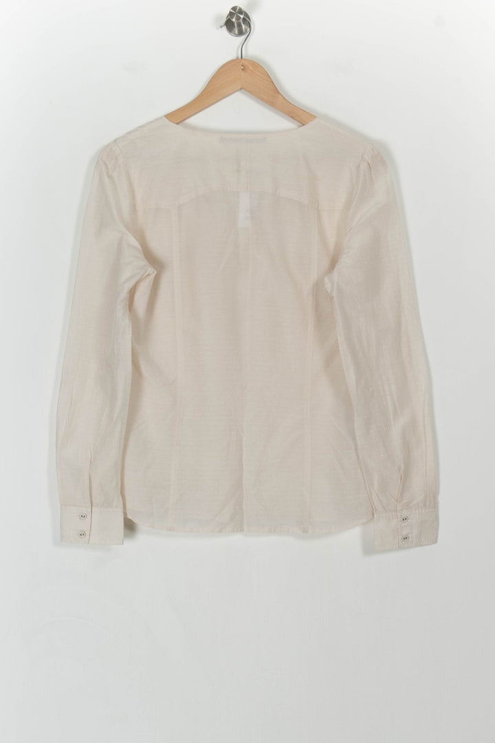 Blouse Beige - Taille L/40 de la marque Comptoir des Cotonniers | PARAD106963 - Vendu par Paradigme - Image 4