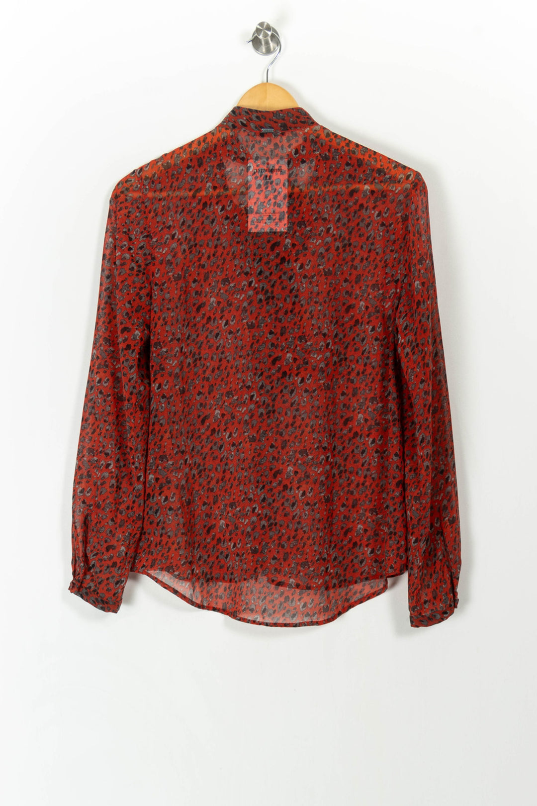 Blouse Rouge et Noire - Taille M/38 de la marque IKKS | PARAD106965 - Vendu par Paradigme - Image 4