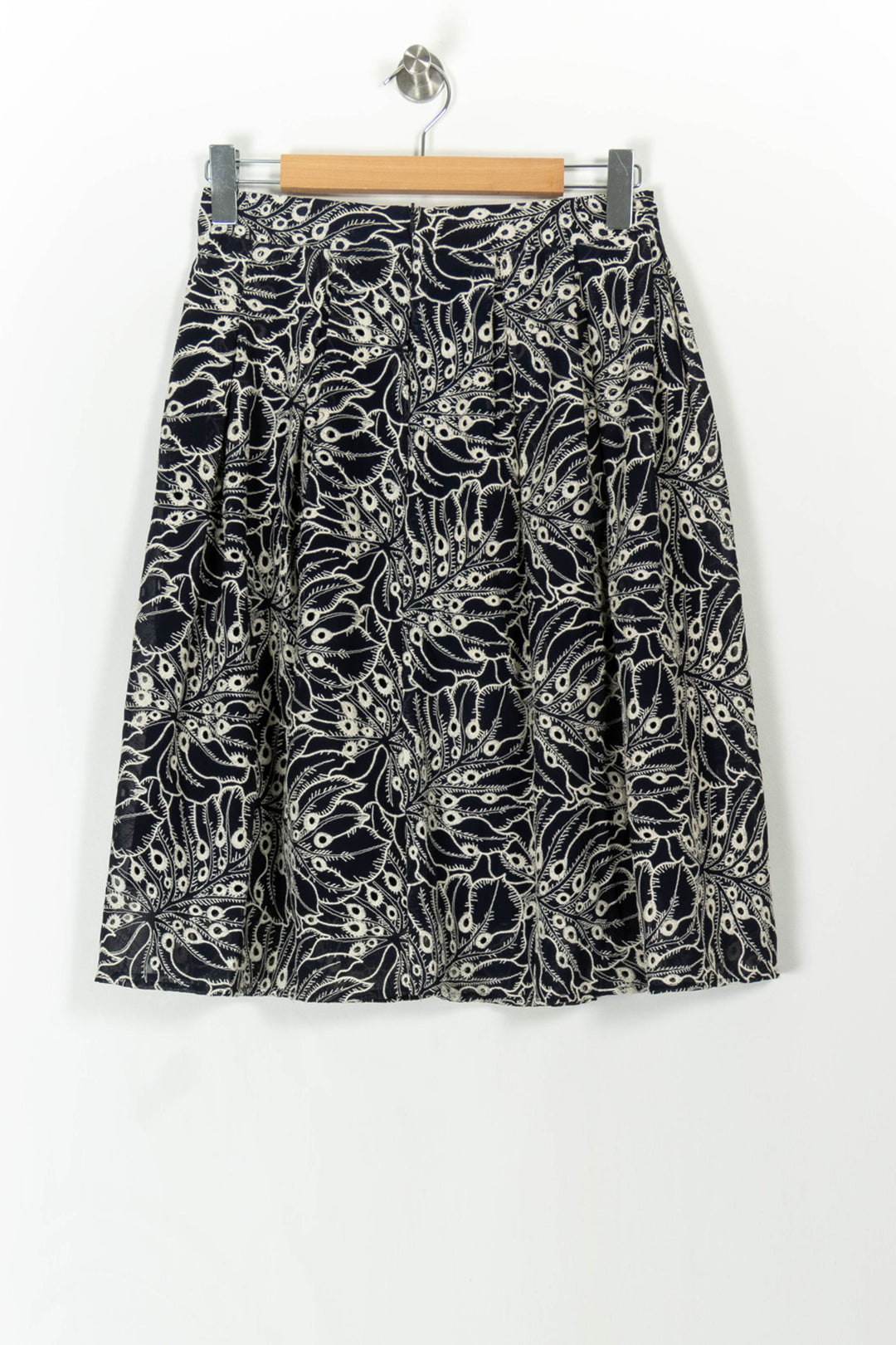 Jupe Plissée Bleu et Blanc - Taille M/38 de la marque Kookai | PARAD106969 - Vendu par Paradigme - Image 4