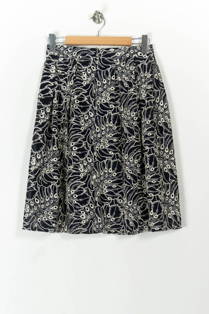 Jupe Plissée Bleu et Blanc - Taille M/38 de la marque Kookai | PARAD106969 - Vendu par Paradigme - Image 4