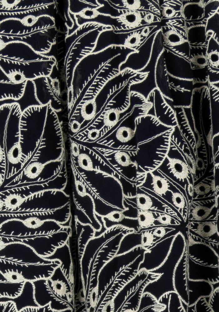 Jupe Plissée Bleu et Blanc - Taille M/38 de la marque Kookai | PARAD106969 - Vendu par Paradigme - Image 3