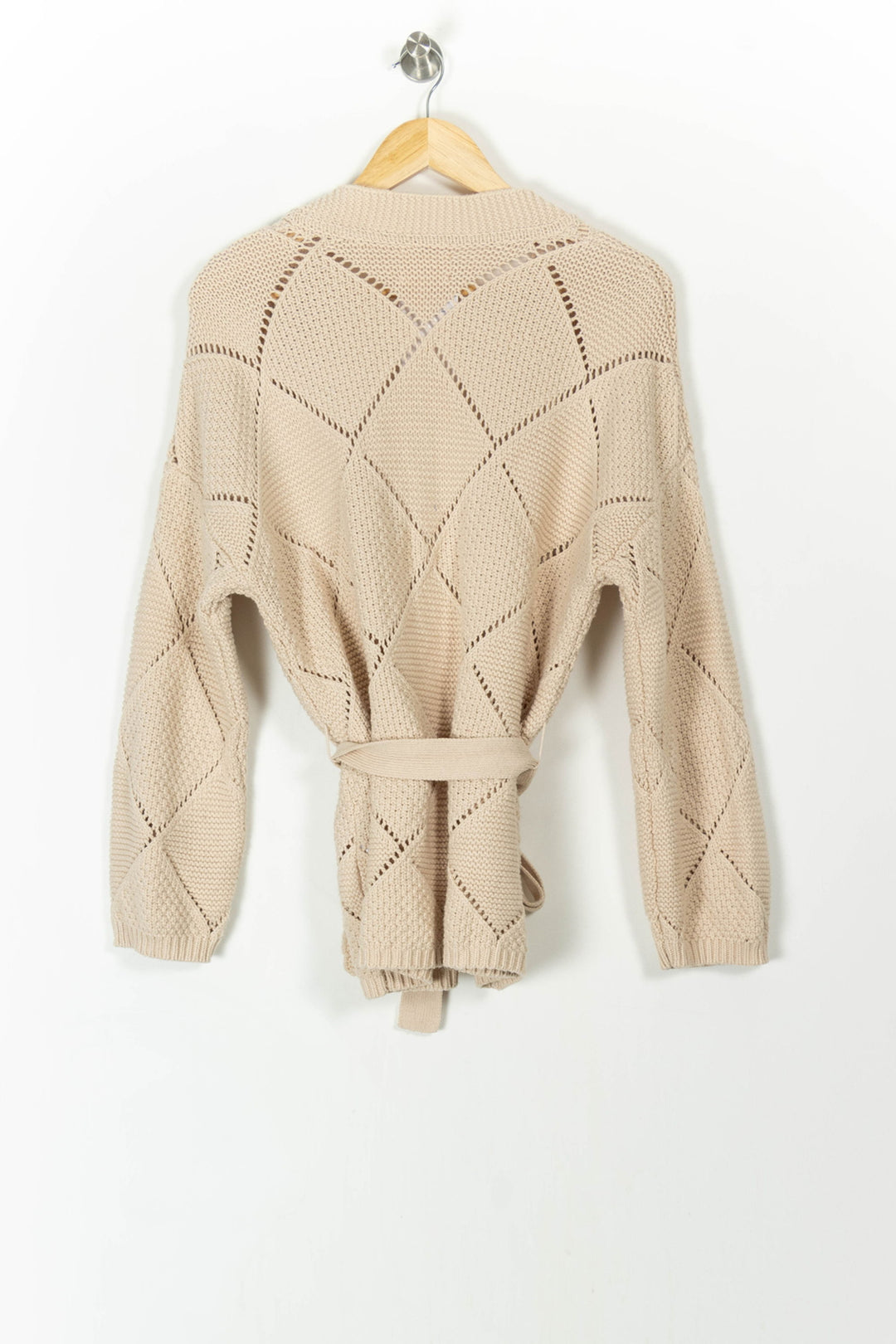 Cardigan Beige - Taille M/38 de la marque Maison 123 | PARAD106970 - Vendu par Paradigme - Image 4
