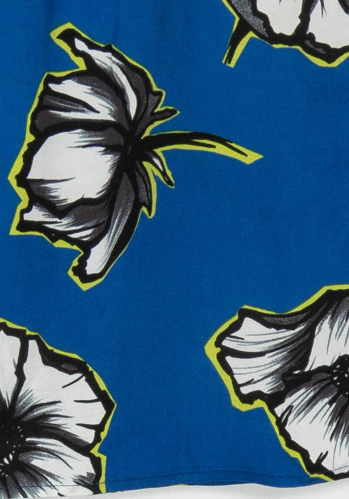 Jupe Courte Bleue et Blanche - Taille L/40 de la marque One Step | PARAD106974 - Vendu par Paradigme - Image 3