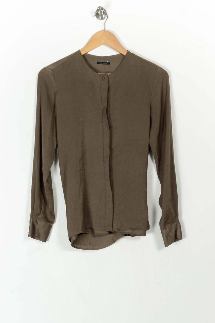 Blouse Verte - Taille S/36 de la marque IKKS | PARAD106977 - Vendu par Paradigme - Image 2