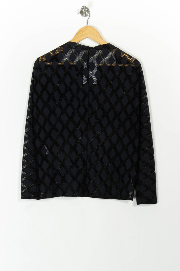 Blouse Bleu - Taille M/38 de la marque Maje | PARAD106980 - Vendu par Paradigme - Image 4