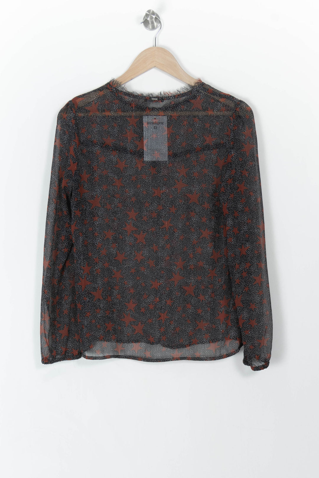 Blouse Noire et Rouge - Taille M/38 de la marque IKKS | PARAD106981 - Vendu par Paradigme - Image 4