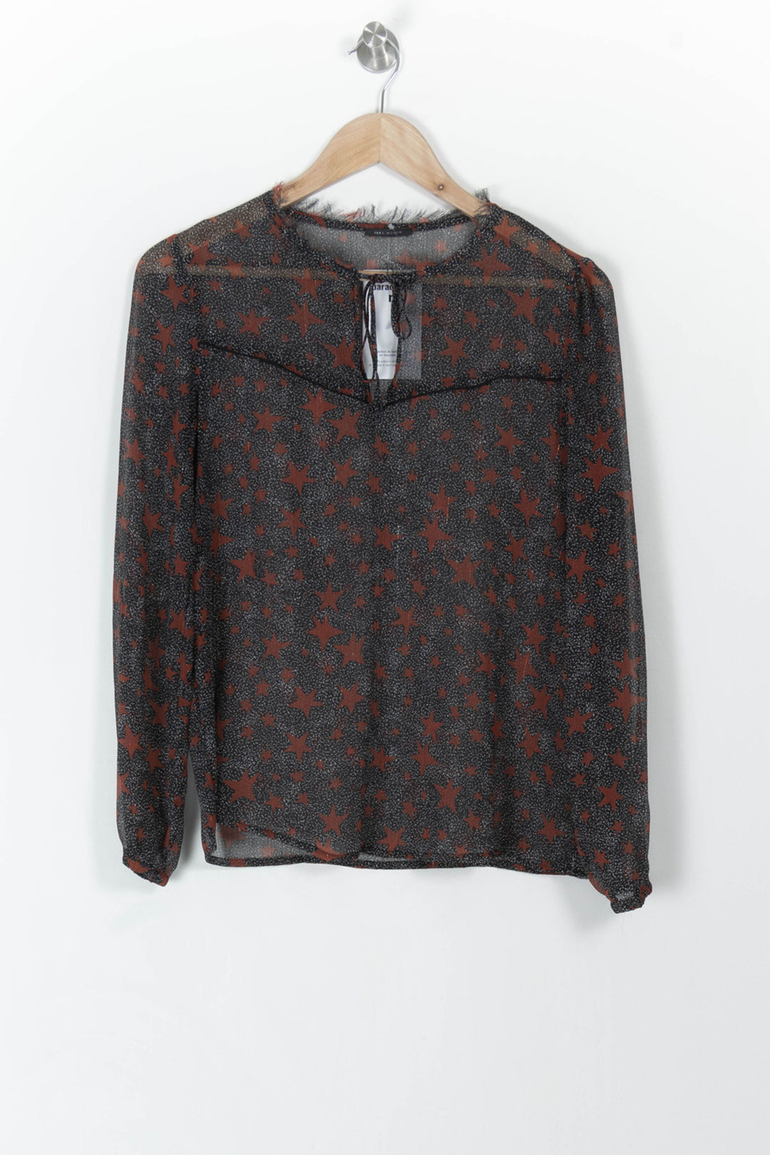 Blouse Noire et Rouge - Taille M/38 de la marque IKKS | PARAD106981 - Vendu par Paradigme - Image 2