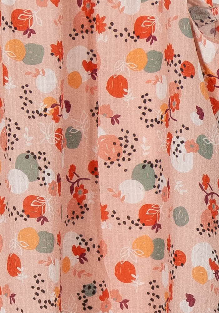 Blouse Rose à Motifs - Taille S/36 de la marque I.Code | PARAD106982 - Vendu par Paradigme - Image 3