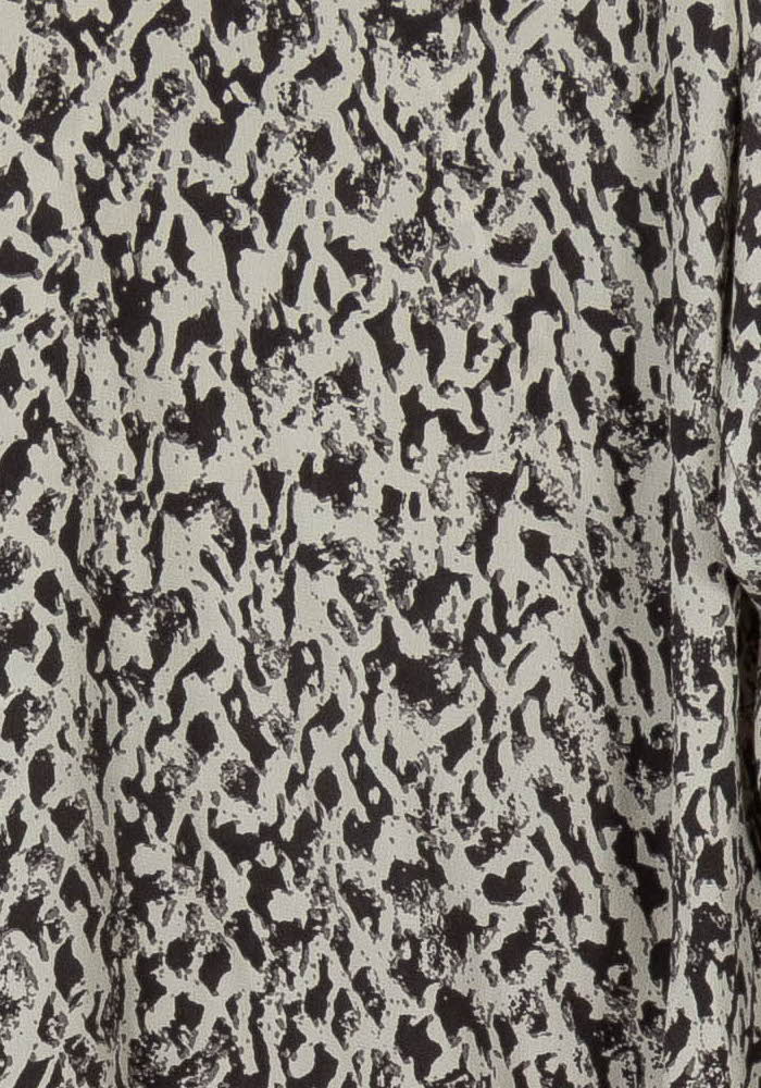 Blouse Grise et Noire - Taille S/36 de la marque Comptoir des Cotonniers | PARAD106991 - Vendu par Paradigme - Image 3