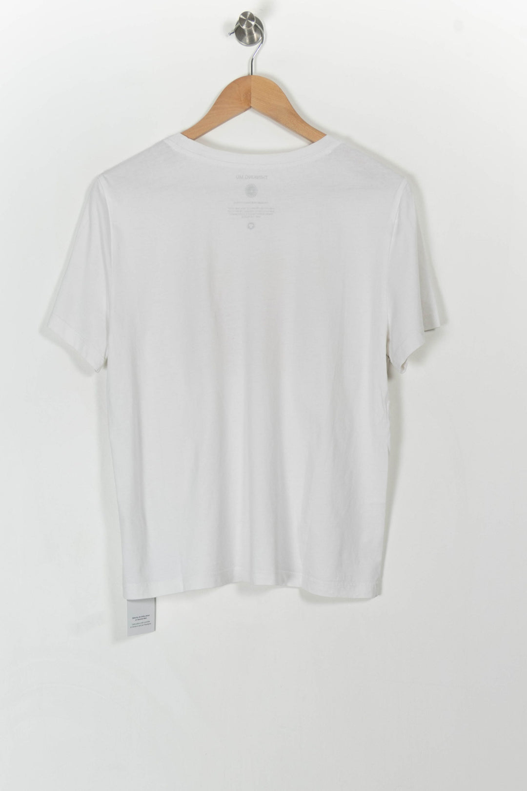 Tee-shirt Blanc - Taille L/40 de la marque Thinking Mu | PARAD106992 - Vendu par Paradigme - Image 4