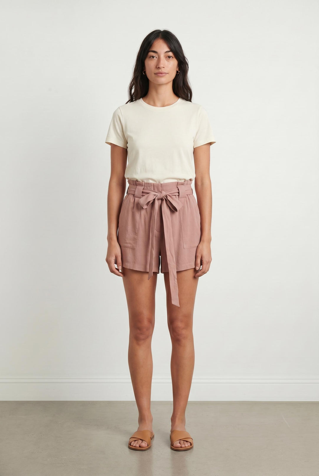 Short Taille Haute Rose - Taille S/36 de la marque Bérénice | PARAD106993 - Vendu par Paradigme - Image 1