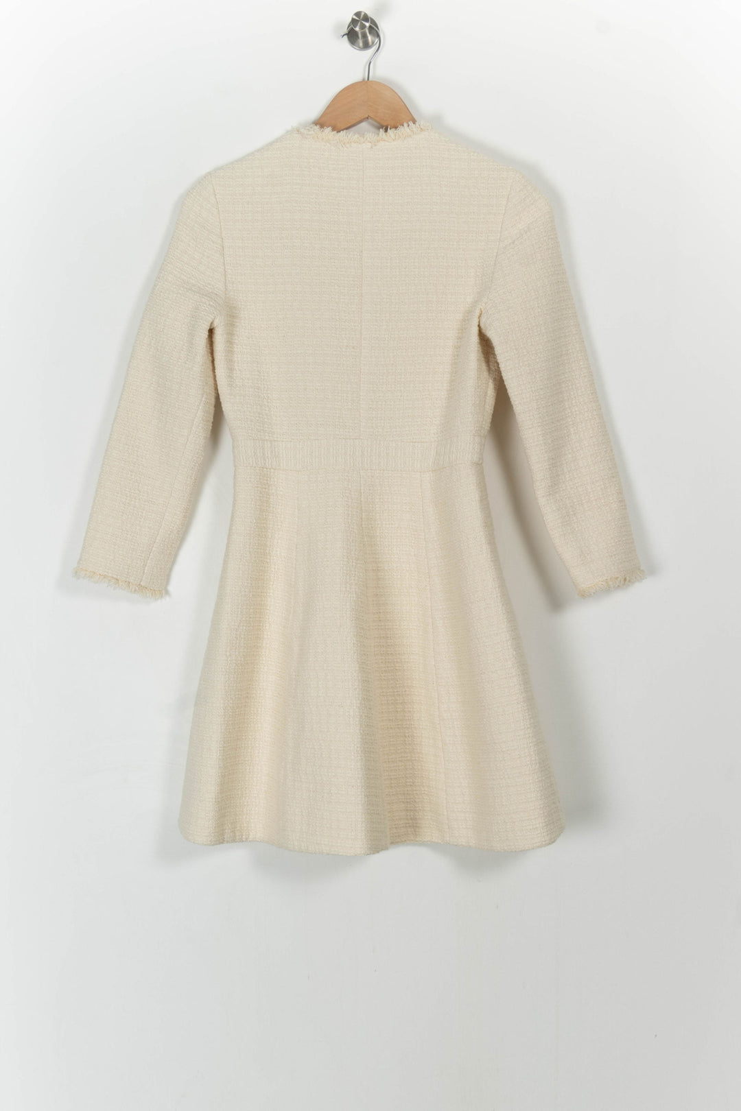 Robe Courte Beige - Taille S/36 de la marque Maje | PARAD106998 - Vendu par Paradigme - Image 4