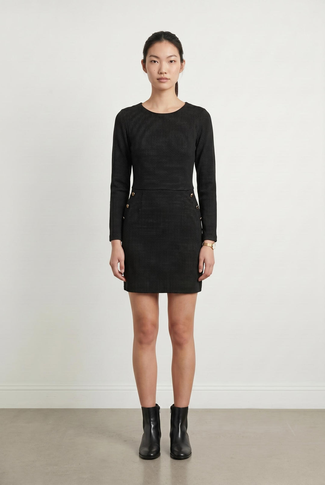 Robe Courte Noire - Taille XS/34 de la marque Des petits hauts | PARAD107000 - Vendu par Paradigme - Image 1