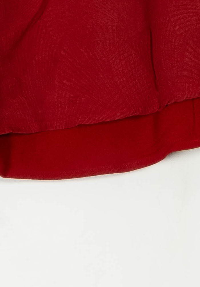 Jupe Courte Rouge - Taille M/38 de la marque Bérénice | PARAD107002 - Vendu par Paradigme - Image 3