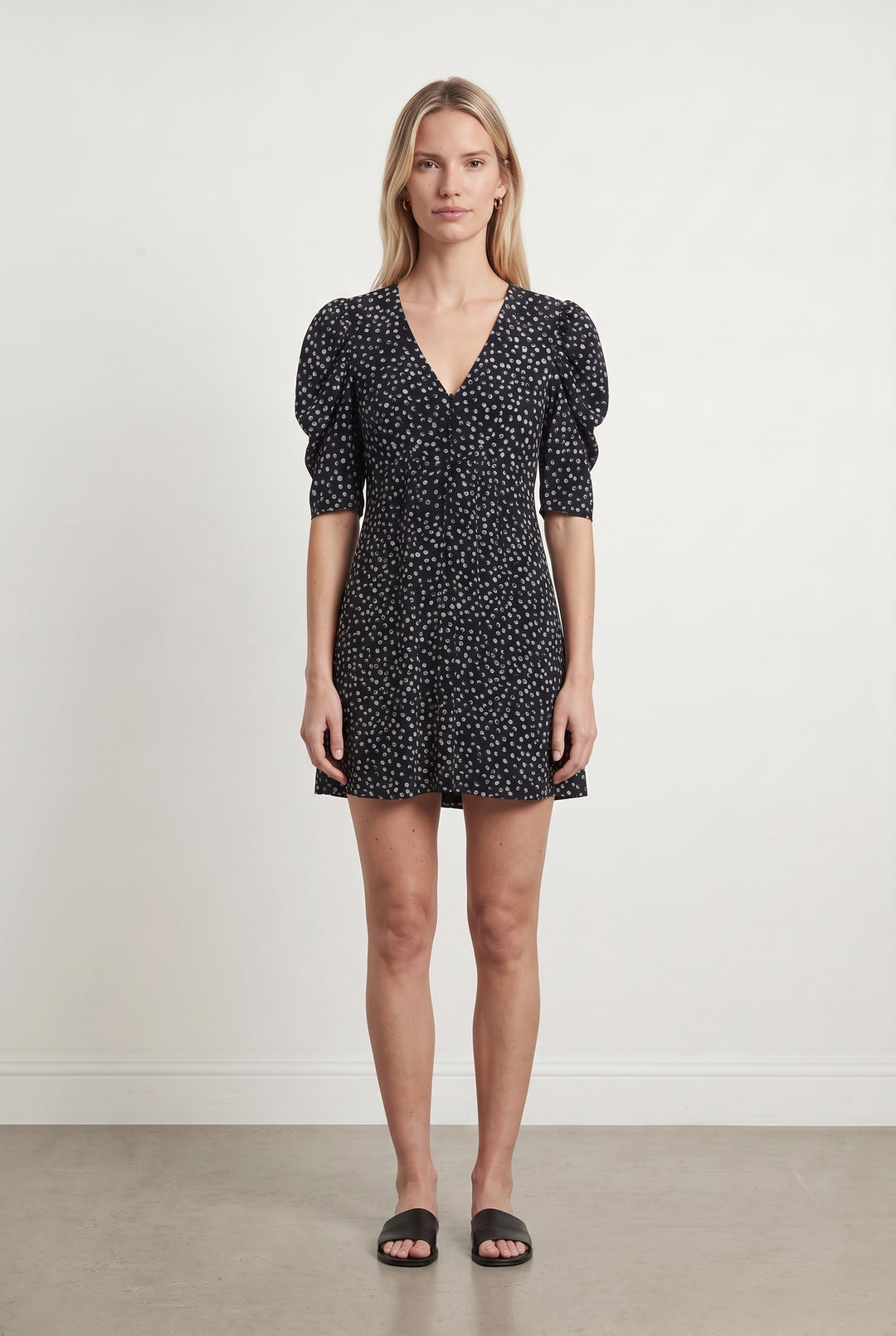 Robe Courte Bleue et Blanche - Taille S/36 de la marque The Kooples | PARAD107011 - Vendu par Paradigme - Image 1
