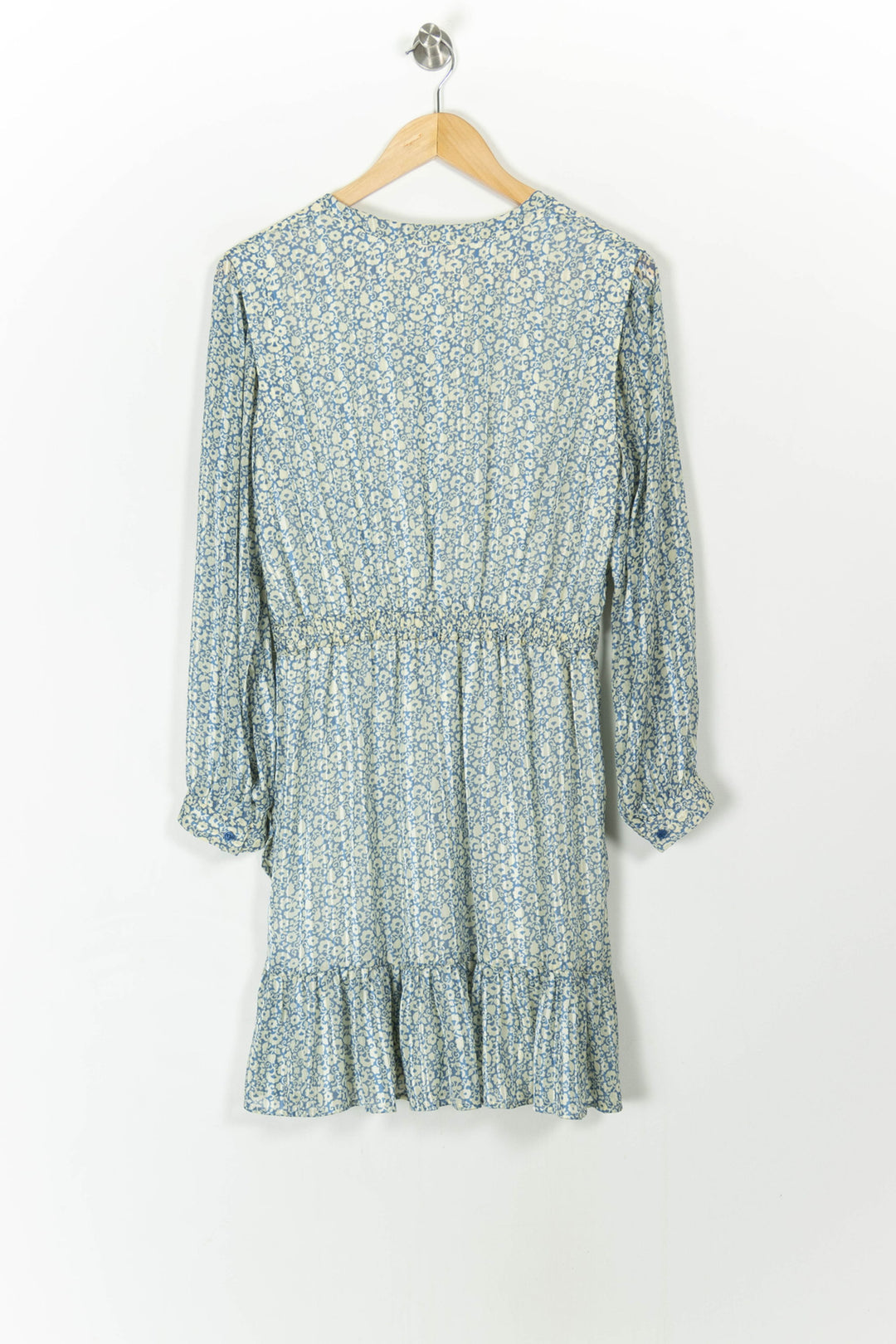 Robe Courte Bleue et Blanche - Taille S/36 de la marque Pablo | PARAD107012 - Vendu par Paradigme - Image 4