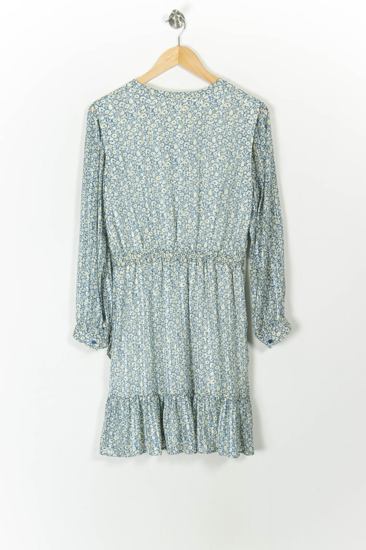 Robe Courte Bleue et Blanche - Taille S/36 de la marque Pablo | PARAD107012 - Vendu par Paradigme - Image 4