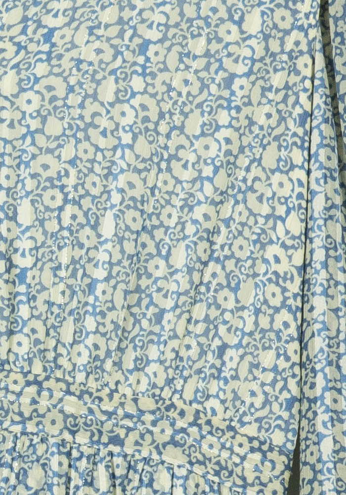 Robe Courte Bleue et Blanche - Taille S/36 de la marque Pablo | PARAD107012 - Vendu par Paradigme - Image 3