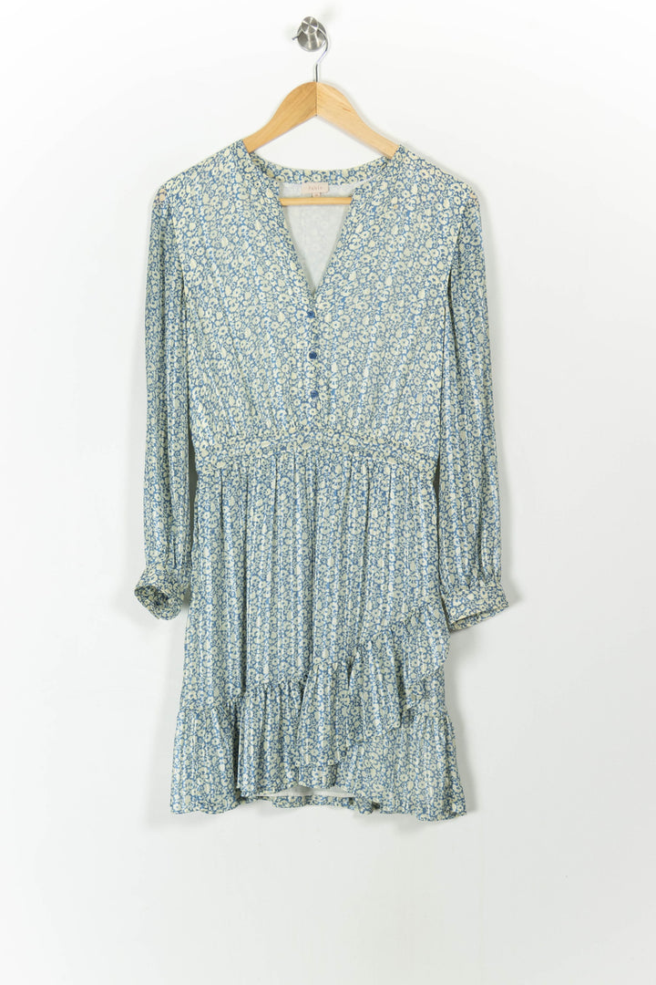 Robe Courte Bleue et Blanche - Taille S/36 de la marque Pablo | PARAD107012 - Vendu par Paradigme - Image 2