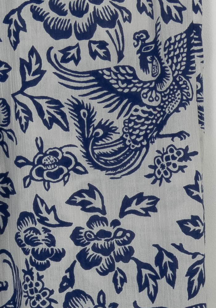 Pantalon Chino Blanc et Bleu - Taille XS/34 de la marque Maison 123 | PARAD107013 - Vendu par Paradigme - Image 3