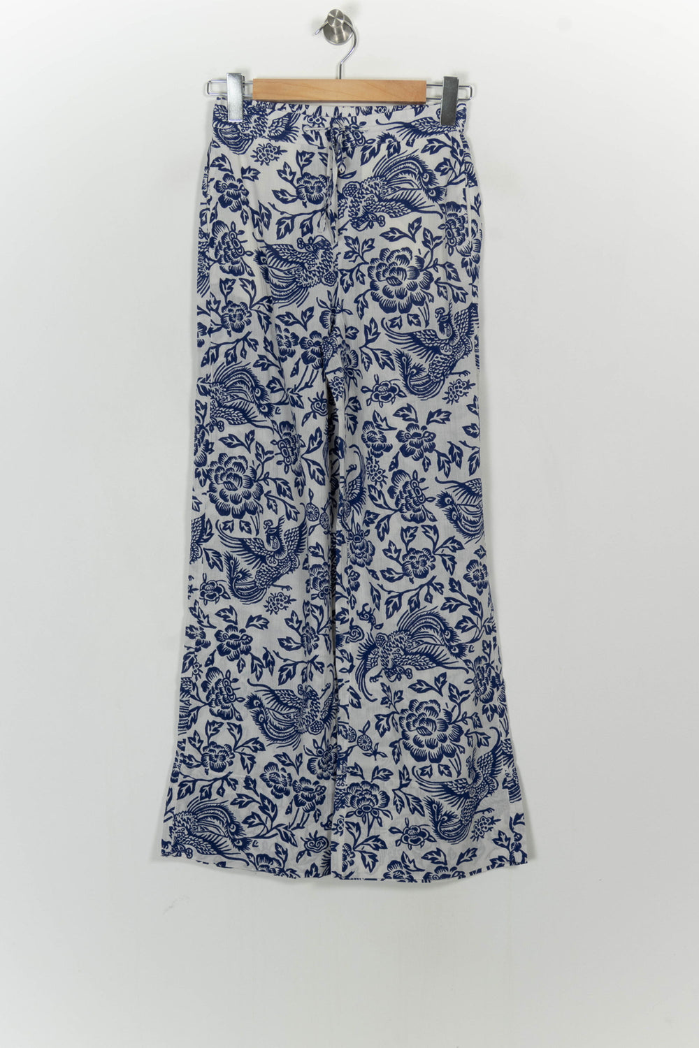 Pantalon Chino Blanc et Bleu - Taille XS/34 de la marque Maison 123 | PARAD107013 - Vendu par Paradigme - Image 2