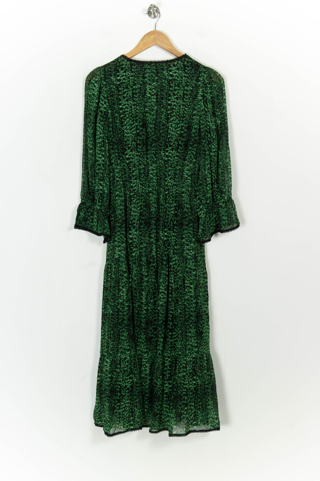 Robe Longue Verte - Taille M/38 de la marque ba&sh | PARAD107016 - Vendu par Paradigme - Image 4