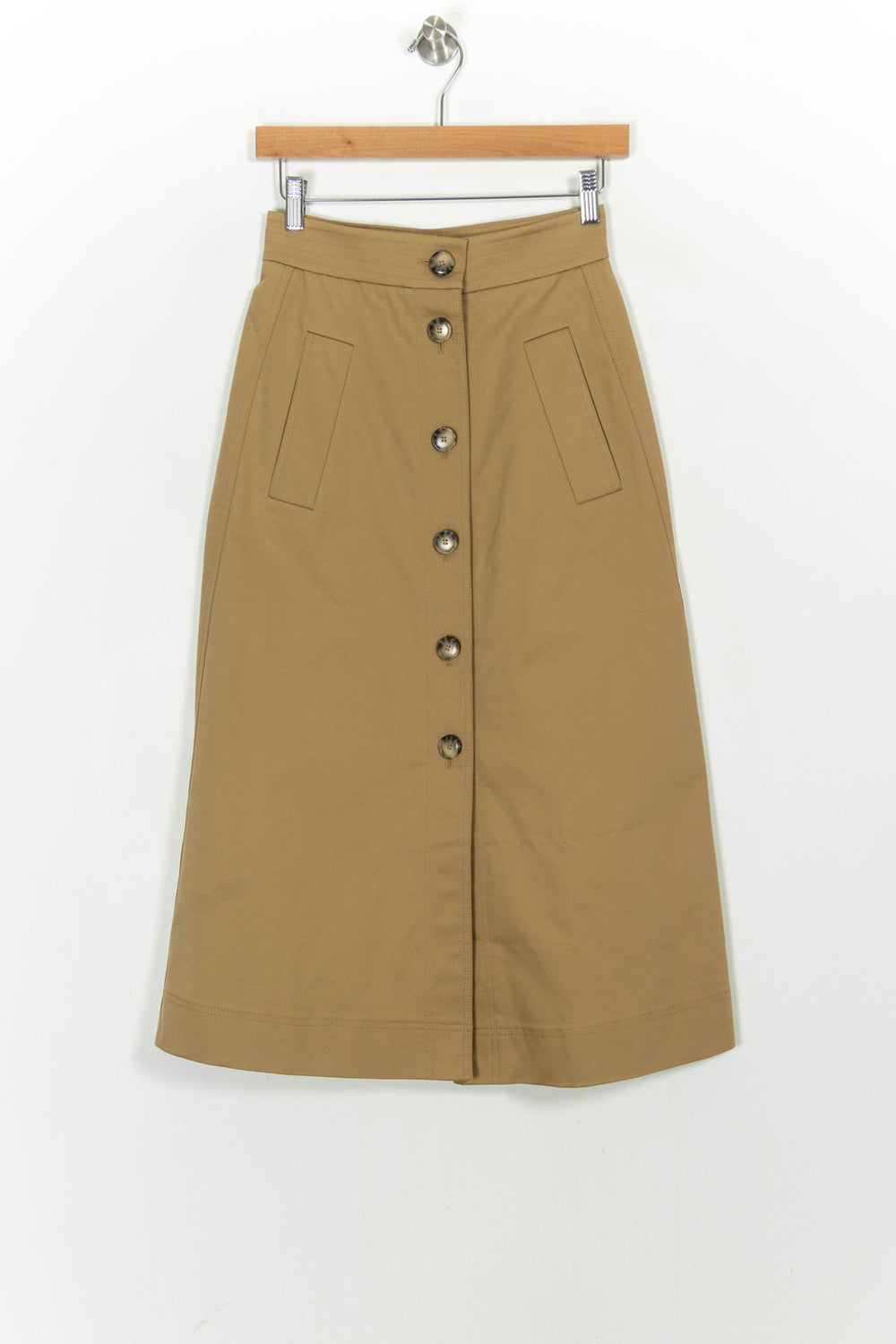 Jupe Longue Beige - Taille XS/34 de la marque ZAPA | PARAD107017 - Vendu par Paradigme - Image 2