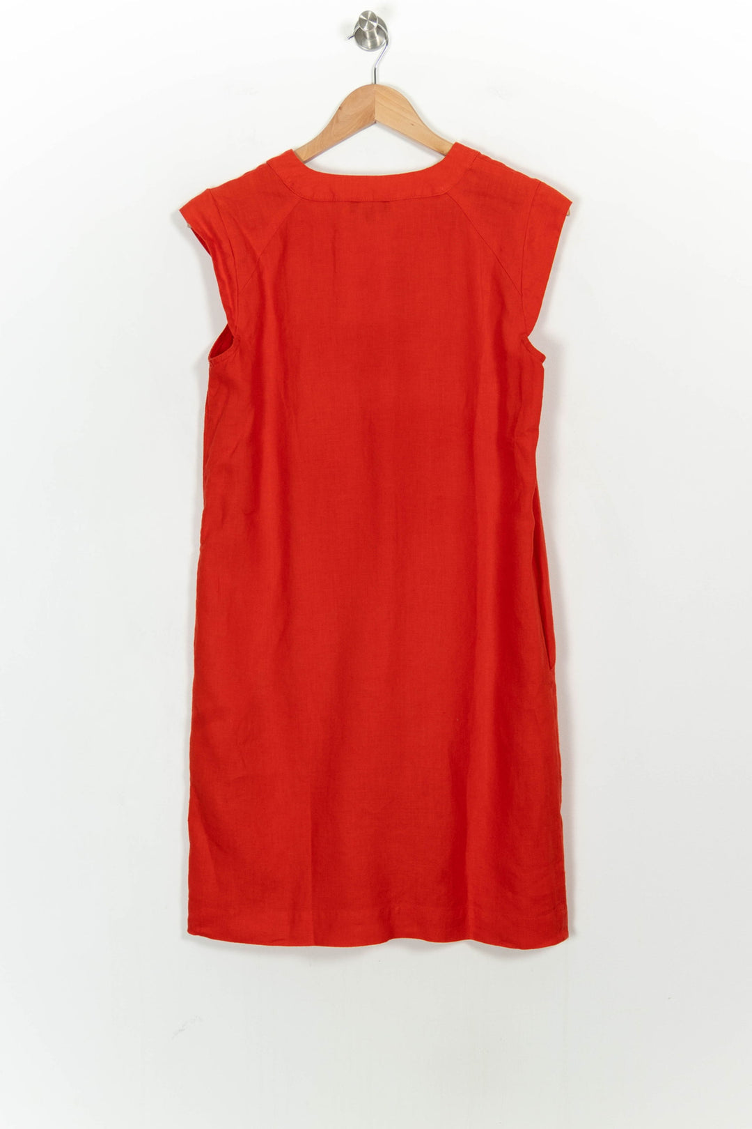 Robe Droite Rouge - Taille M/38 de la marque Caroll | PARAD107020 - Vendu par Paradigme - Image 4