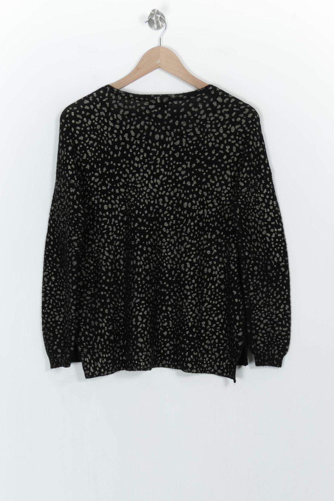 Pull Noir et Beige - Taille M/38 de la marque Kookai | PARAD107025 - Vendu par Paradigme - Image 4