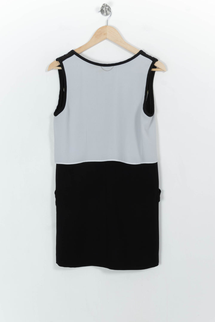 Robe Courte Jaune et Noire - Taille S/36 de la marque The Kooples | PARAD107032 - Vendu par Paradigme - Image 4