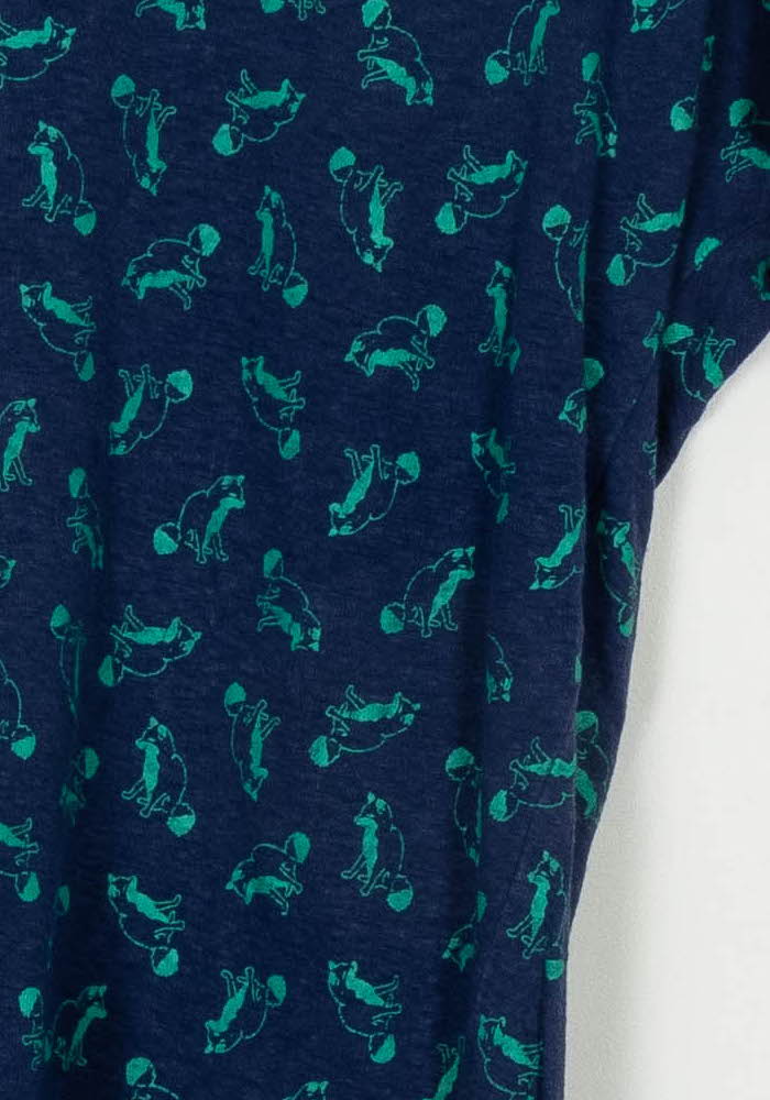 Tee-shirt Bleu et Vert - Taille M/38 de la marque Kookai | PARAD107033 - Vendu par Paradigme - Image 3