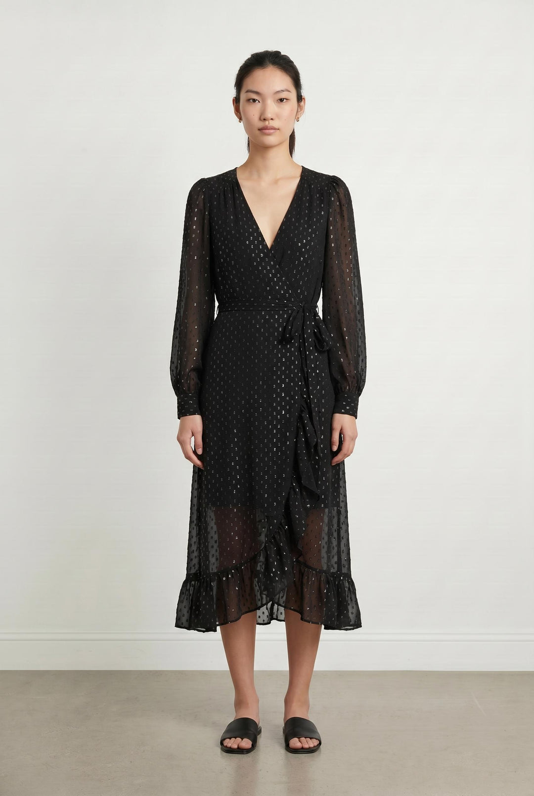 Robe Longue Noire - Taille M/38 de la marque Petite Mendigote | PARAD107035 - Vendu par Paradigme - Image 1