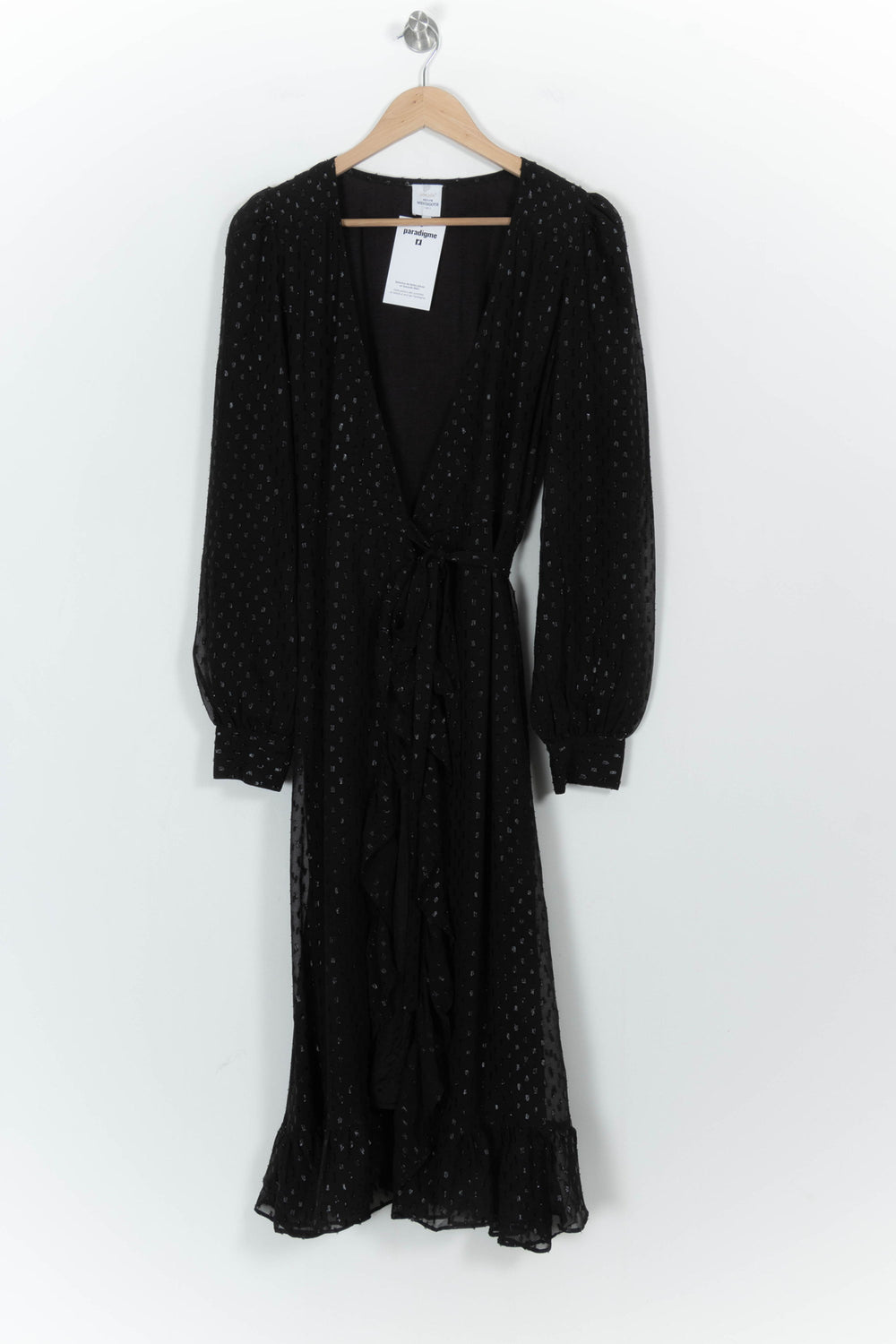 Robe Longue Noire - Taille M/38 de la marque Petite Mendigote | PARAD107035 - Vendu par Paradigme - Image 2