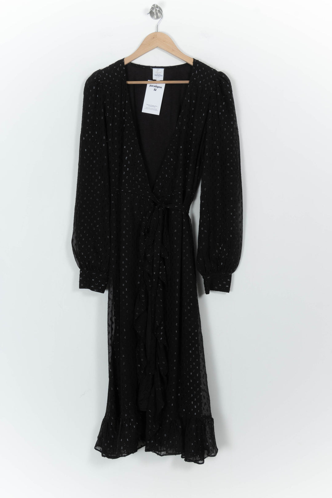 Robe Longue Noire - Taille M/38 de la marque Petite Mendigote | PARAD107035 - Vendu par Paradigme - Image 2