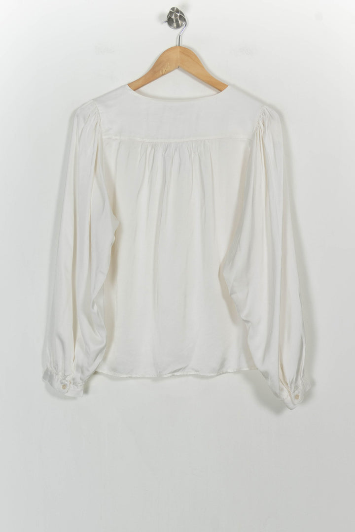 Blouse Blanche - Taille M/38 de la marque La Fée Maraboutée | PARAD107037 - Vendu par Paradigme - Image 4