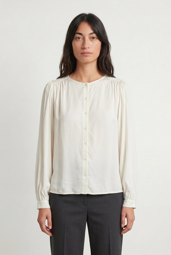 Blouse Blanche - Taille M/38 de la marque La Fée Maraboutée | PARAD107037 - Vendu par Paradigme - Image 1