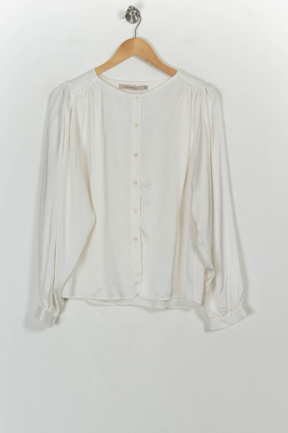 Blouse Blanche - Taille M/38 de la marque La Fée Maraboutée | PARAD107037 - Vendu par Paradigme - Image 2