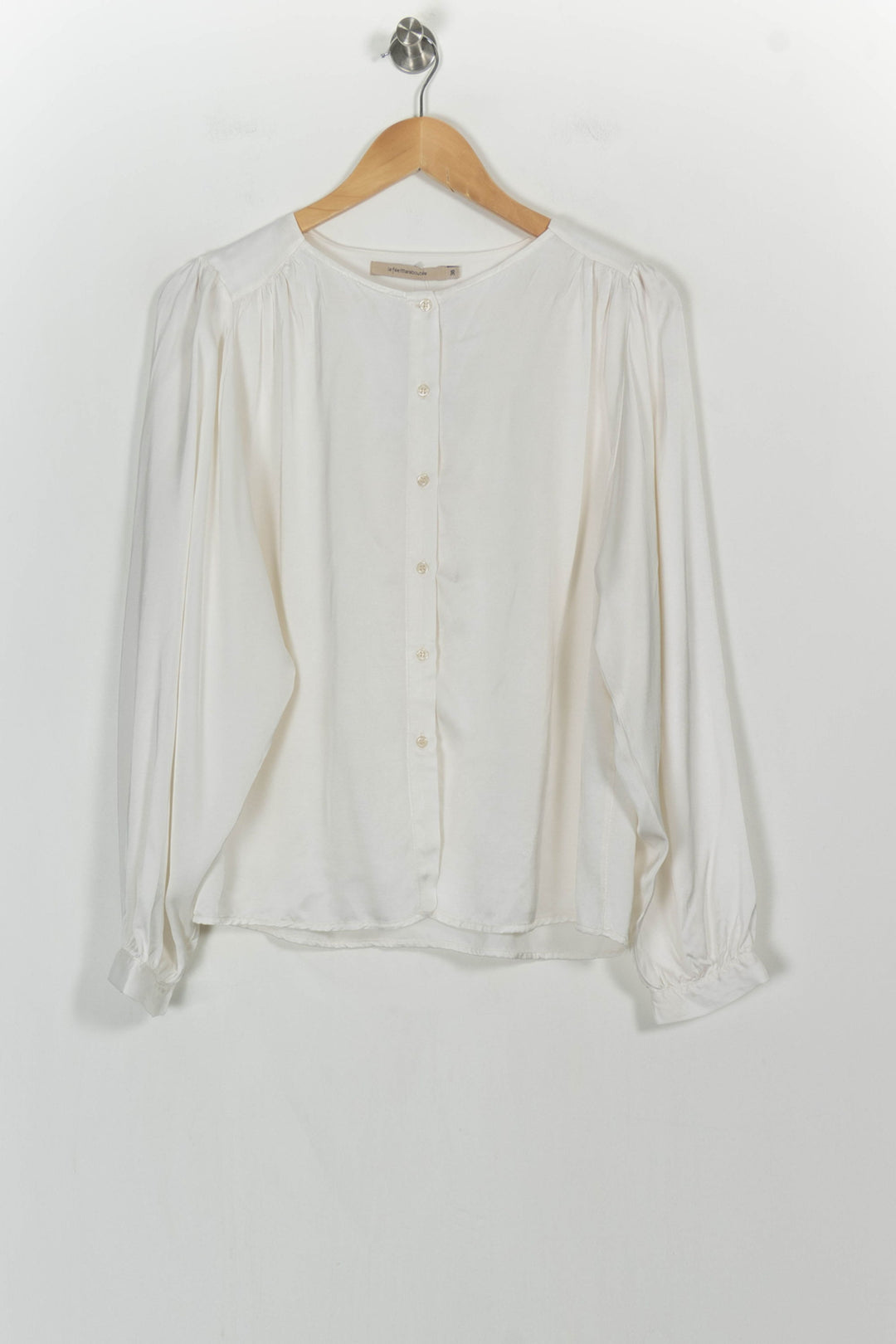 Blouse Blanche - Taille M/38 de la marque La Fée Maraboutée | PARAD107037 - Vendu par Paradigme - Image 2