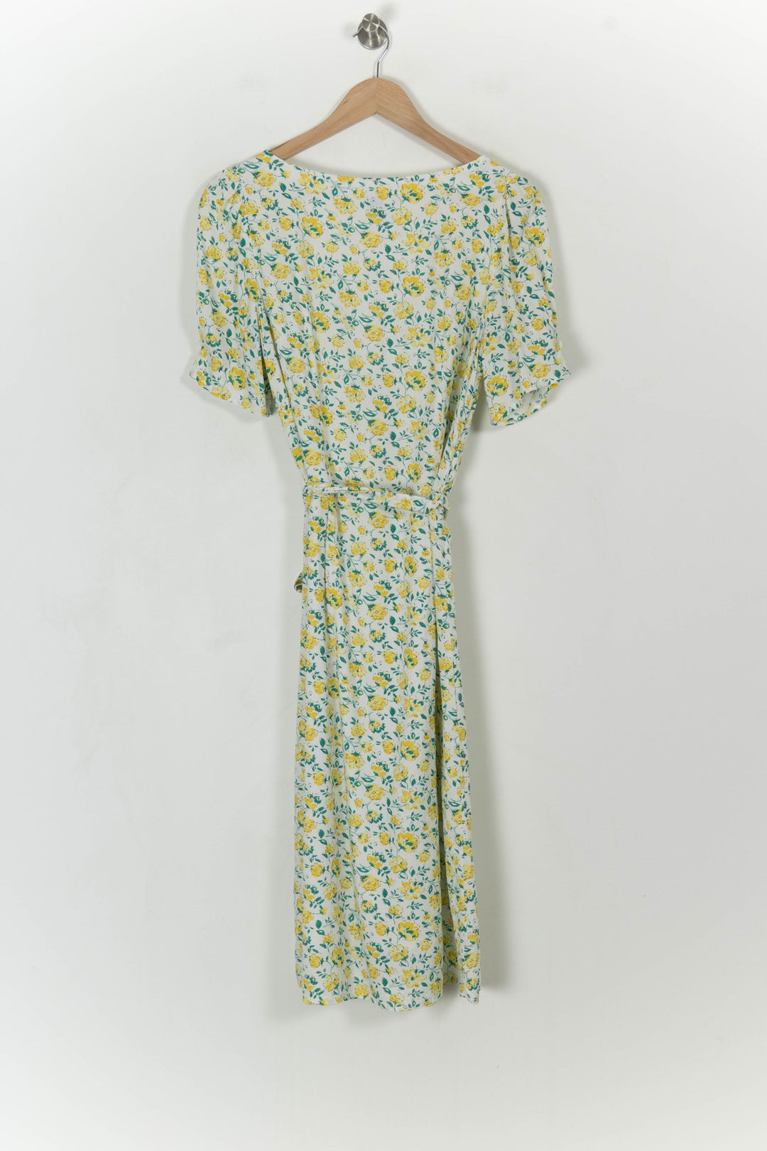 Robe Longue Blanche et Jaune - Taille M/38 de la marque Petite Mendigote | PARAD107038 - Vendu par Paradigme - Image 4