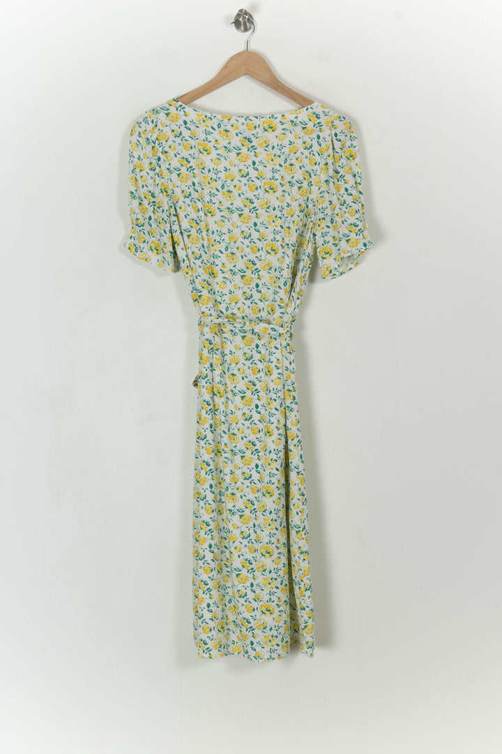 Robe Longue Blanche et Jaune - Taille M/38 de la marque Petite Mendigote | PARAD107038 - Vendu par Paradigme - Image 4