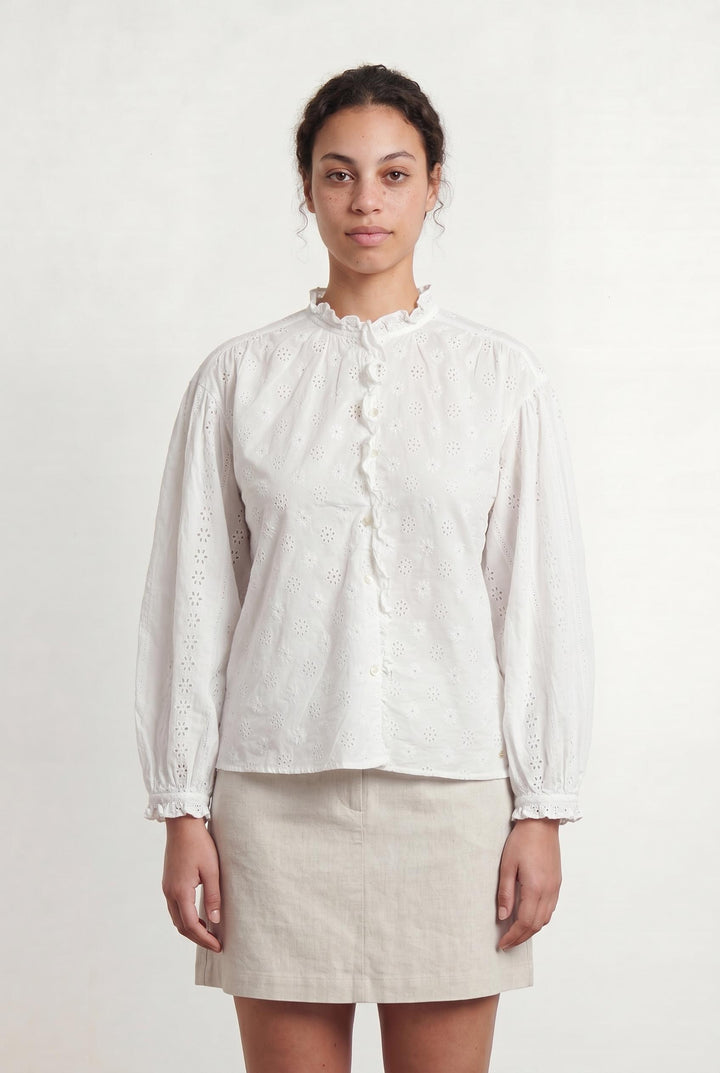 Blouse Blanche - Taille L/40 de la marque Des petits hauts | PARAD107039 - Vendu par Paradigme - Image 1